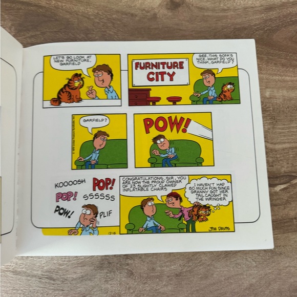 Garfield Series : Garfield Treasury by Jim Davis (1984, Trade Paperback) - Picture 5 of 8